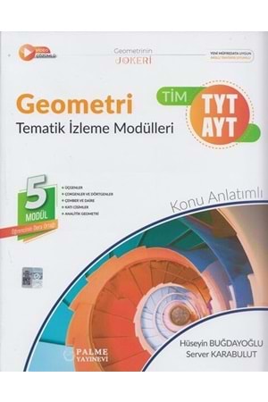 PALME TYT AYT GEOMETRİ TİM TEMATİK İZLEME MODÜLLERİ