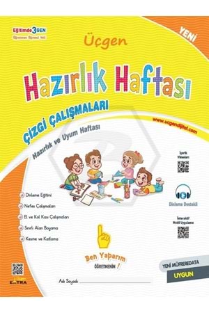 ÜÇGEN 1.SINIF OYS - HAZIRLIK HAFTASI KİTABIM - 2024