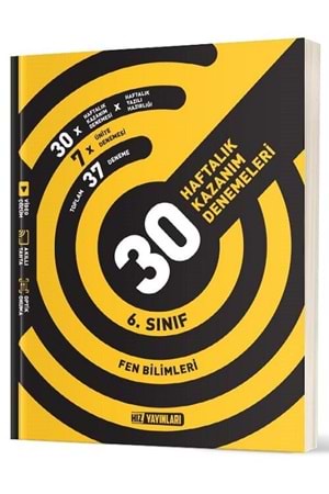 HIZ 6.SINIF FEN BİLİMLERİ 30 HAFTALIK DENEME