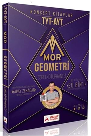 PARAF AKADEMİ TYT-AYT MOR GEOMETRİ SB.(KENAN KARA)