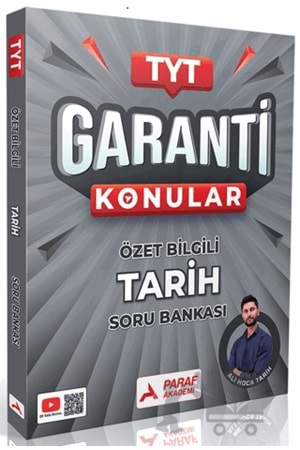 PARAF AKADEMİ TYT TARİH GARANTİ KONULAR SORU