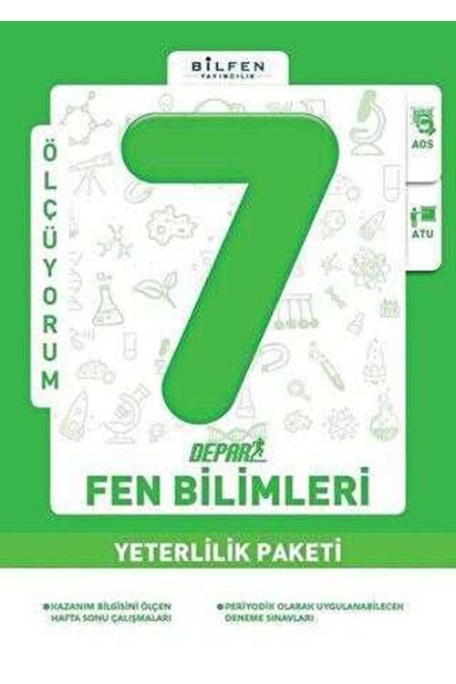 BİLFEN 7.SINIF FEN BİLİMLERİ DEPAR YETERLİLİK PAKETİ