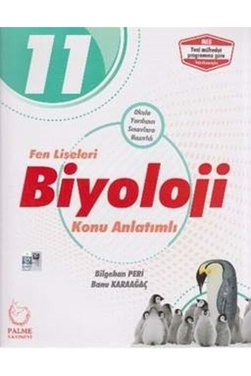 PALME 11.SINIF FEN LİSELERİ BİYOLOJİ KONU ANLATIMLI