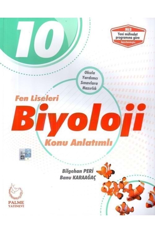 PALME 10.SINIF FEN LİSELERİ BİYOLOJİ KONU ANLATIMLI