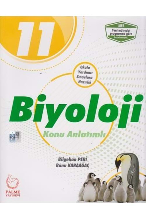 PALME 11.SINIF BİYOLOJİ KONU ANLATIMLI