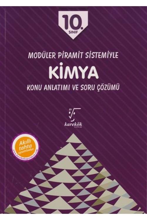 KAREKÖK 10.SINIF KİMYA MPS (MODÜLER PİRAMİT SİSTEMİ)