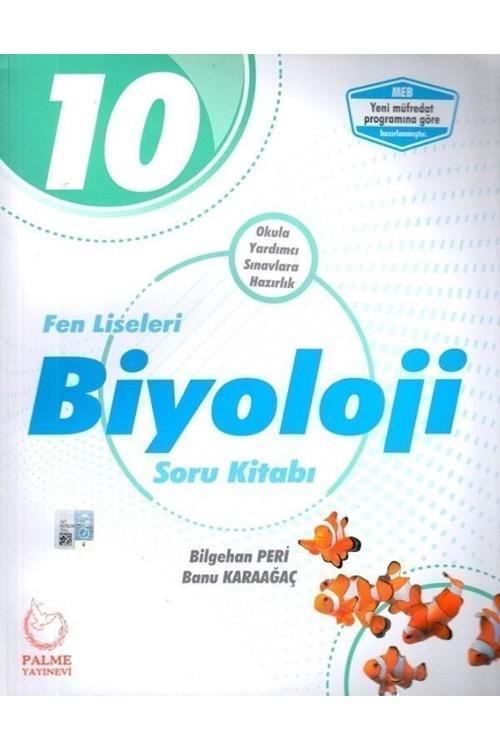 PALME 10.SINIF FEN LİSELERİ BİYOLOJİ SORU BANKASI