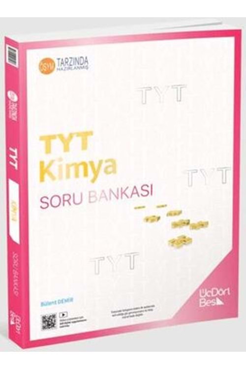ÜÇDÖRTBEŞ 2025 TYT KİMYA SORU BANKASI
