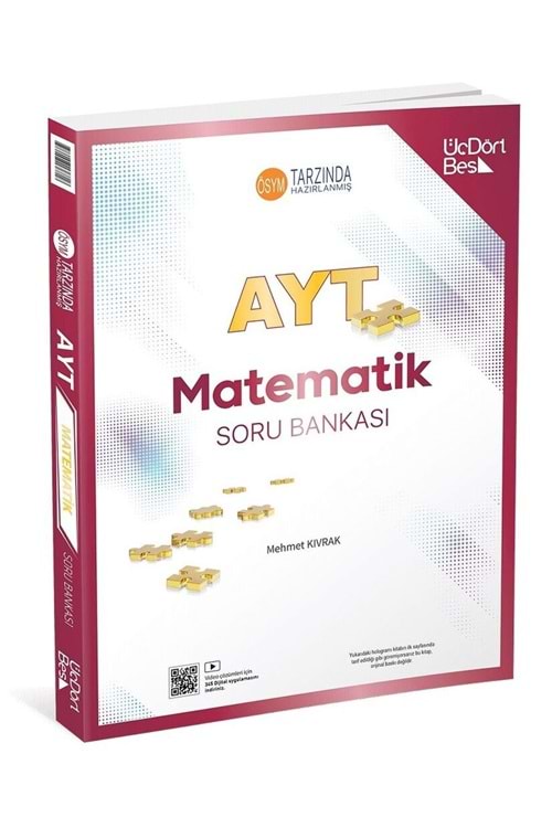ÜÇDÖRTBEŞ 2025 AYT MATEMATİK SORU BANKASI