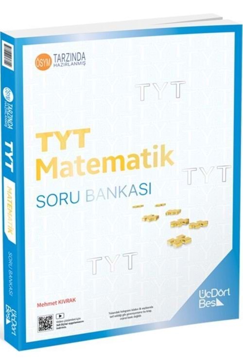 ÜÇDÖRTBEŞ 2025 TYT MATEMATİK SORU BANKASI