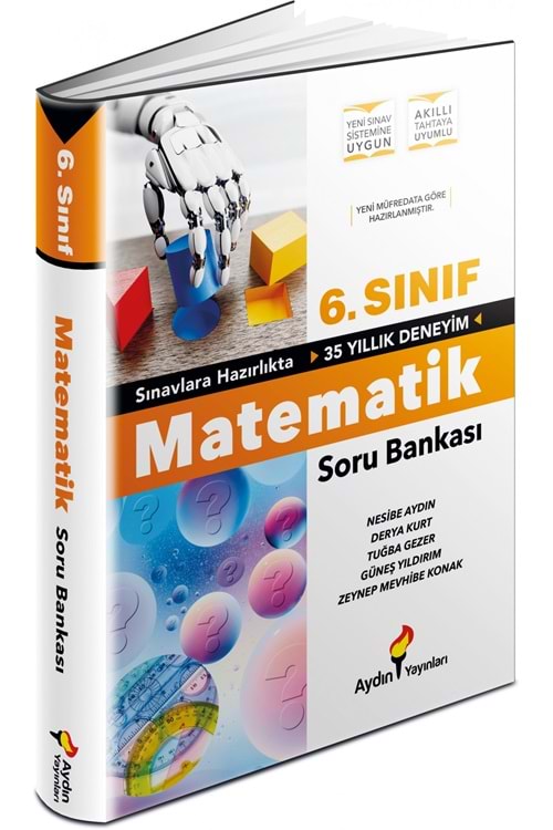 AYDIN 6.SINIF MATEMATİK SORU BANKASI (KAMPANYALI ÜRÜN)