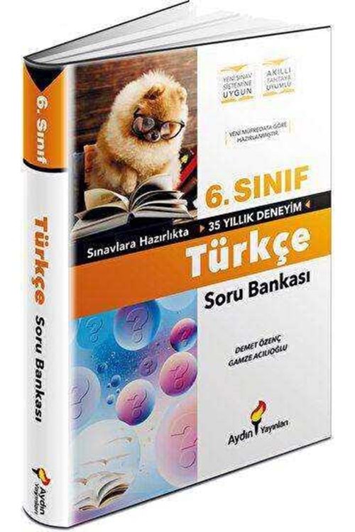 AYDIN 6.SINIF TÜRKÇE SORU BANKASI (KAMPANYALI ÜRÜN)