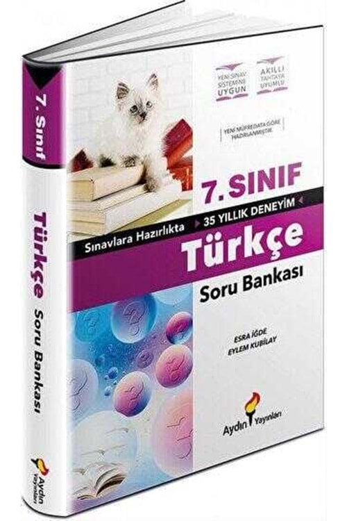 AYDIN 7.SINIF TÜRKÇE SORU BANKASI (KAMPANYALI ÜRÜN)