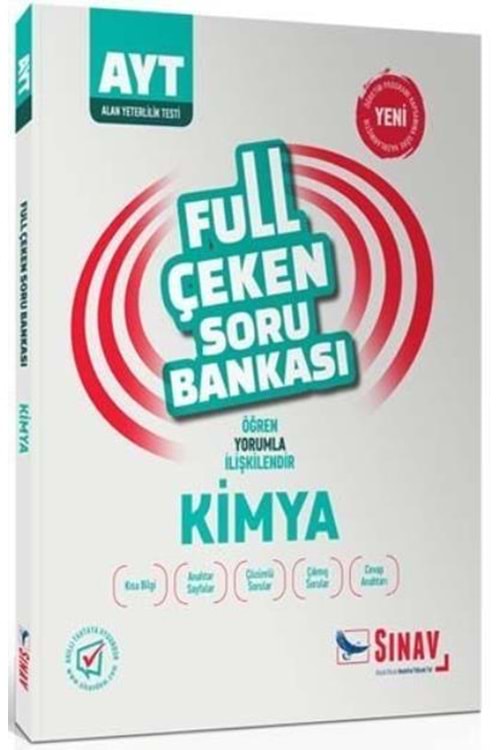 SINAV AYT KİMYA FULL ÇEKEN SORU BANKASI