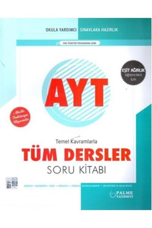 PALME AYT TÜM DERSLER SORU BANKASI (EŞİT AĞIRLIK)