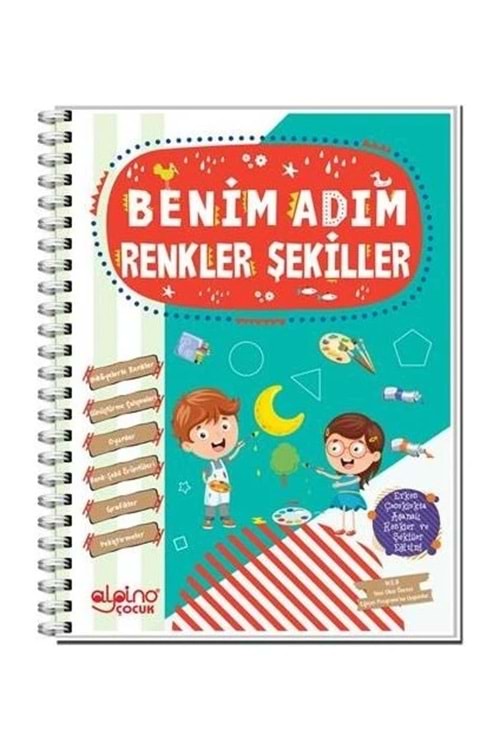 ALPİNO BENİM ADIM RENKLER ŞEKİLLER