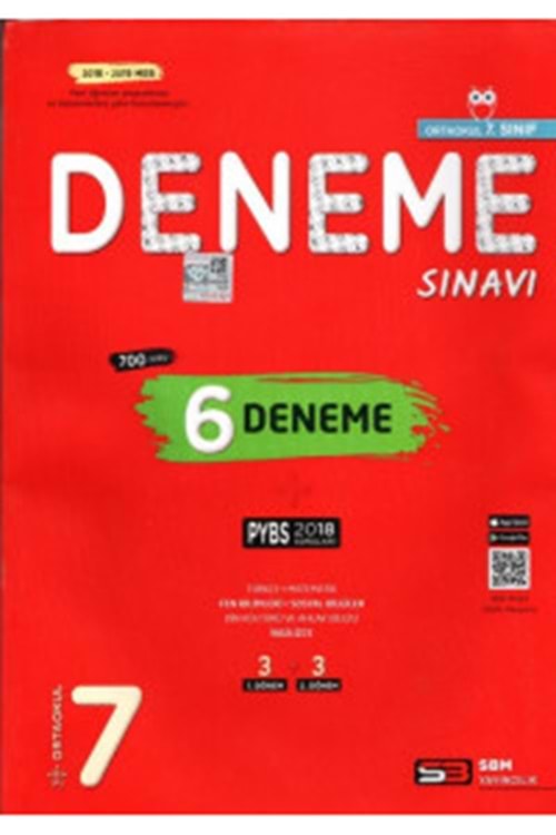 SBM 7.SINIF 6.LI DENEME SINAVI