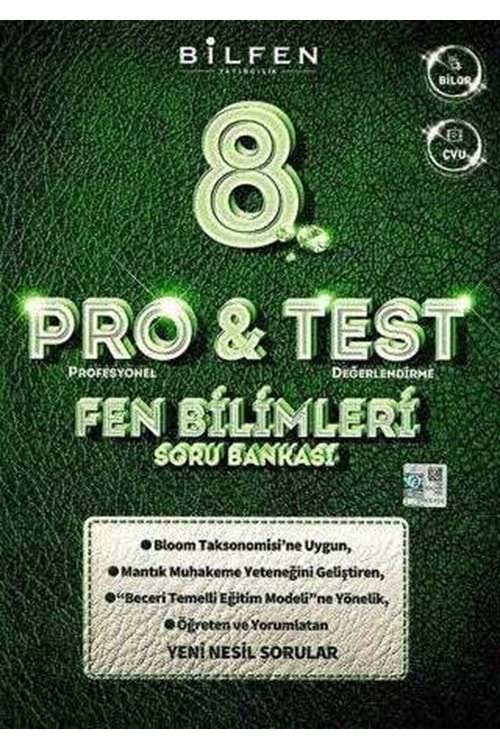 BİLFEN 8.SINIF PRO&TEST FEN BİLİMLERİ SORU BANKASI