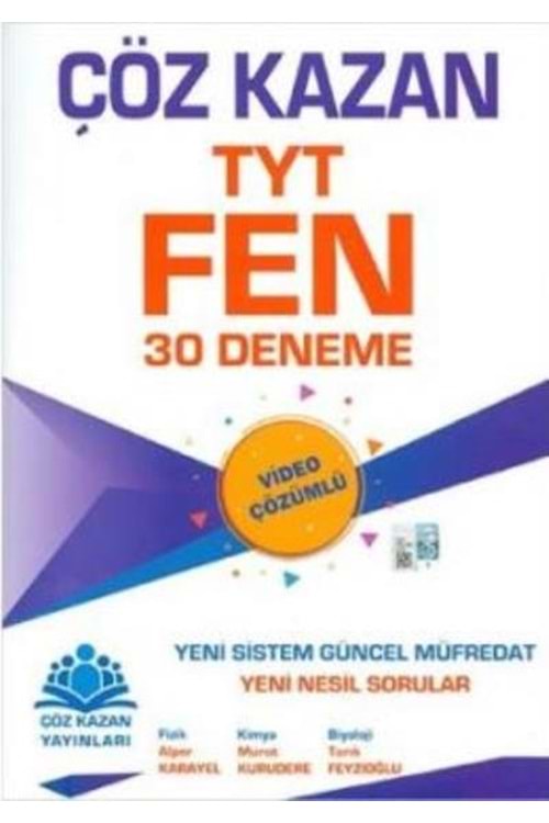 ÇÖZ KAZAN TYT FEN BİLİMLERİ 30 DENEME SINAVI