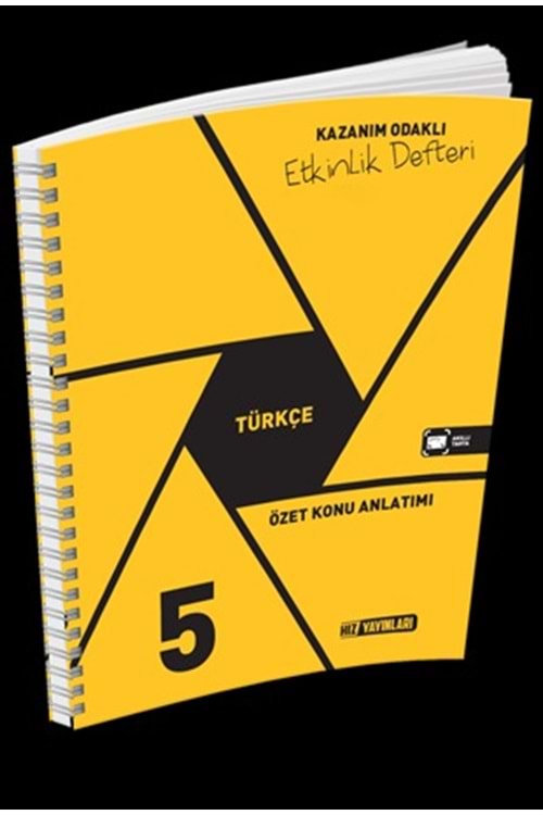 HIZ 5.SINIF TÜRKÇE ETKİNLİK DEFTERİ HO 23-24