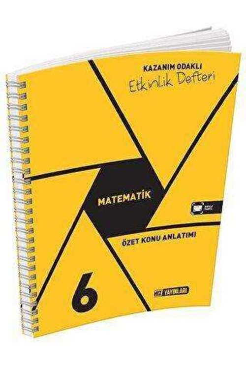 HIZ 6.SINIF MATEMATİK ETKİNLİK DEFTERİ