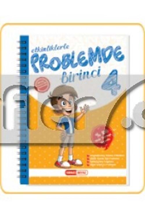 KIRMIZI BEYAZ YAYINLARI 4.SINIF ETİNLİKLERLE PROBLEMDE BİR İNCİ