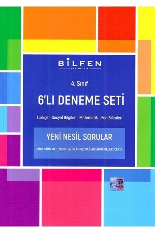 BİLFEN 4.SINIF 6'LI DENEME SETİ