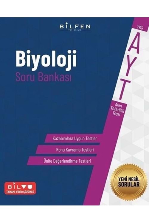 BİLFEN 12.SINIF AYT BİYOLOJİ SORU BANKASI