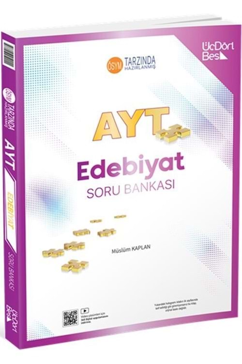 ÜÇDÖRTBEŞ 2025 AYT EDEBİYAT SORU BANKASI
