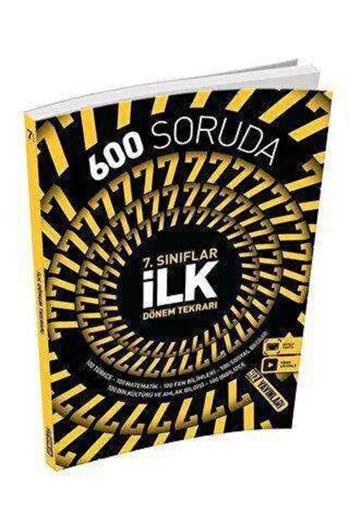 7. SINIF 600 SORUDA İLK DÖNEM TEKRARI