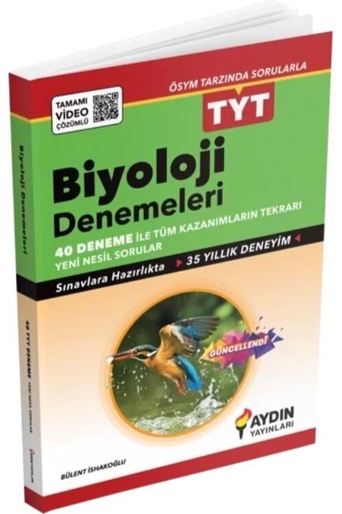 AYDIN TYT BİYOLOJİ 40 DENEME