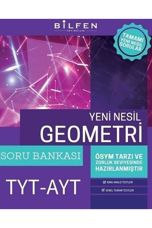 BİLFEN 12.SINIF TYT-AYT YENİ NESİL GEOMETRİ SORU BANKASI