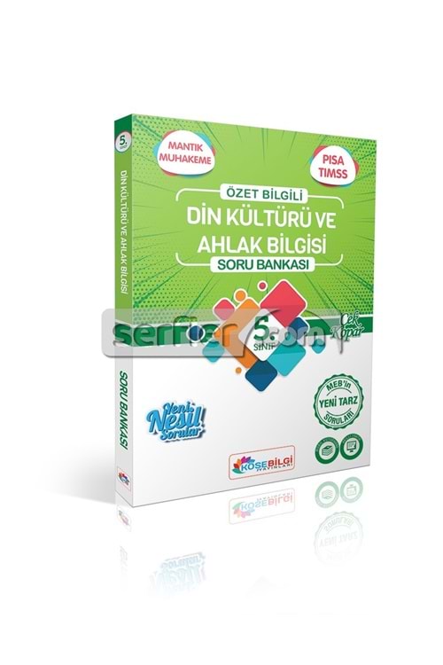 KÖŞEBİLGİ 5.SINIF DİN KÜLTÜRÜ ÖZET BİLGİLİ SORU BANKASI
