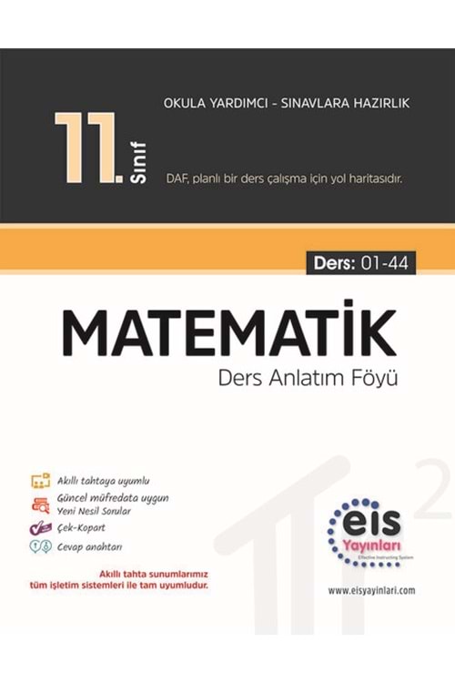 EIS 11.SINIF - DAF - MATEMATİK
