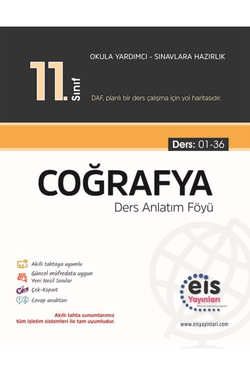 EIS 11.SINIF - DAF - COĞRAFYA