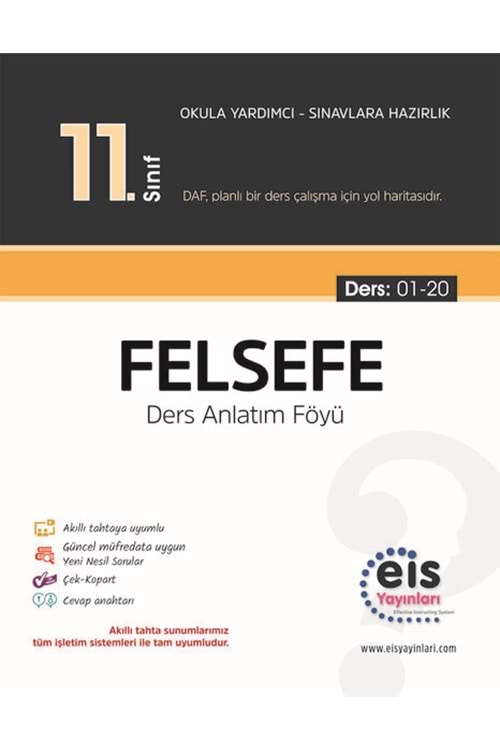 EIS 11.SINIF - DAF - FELSEFE