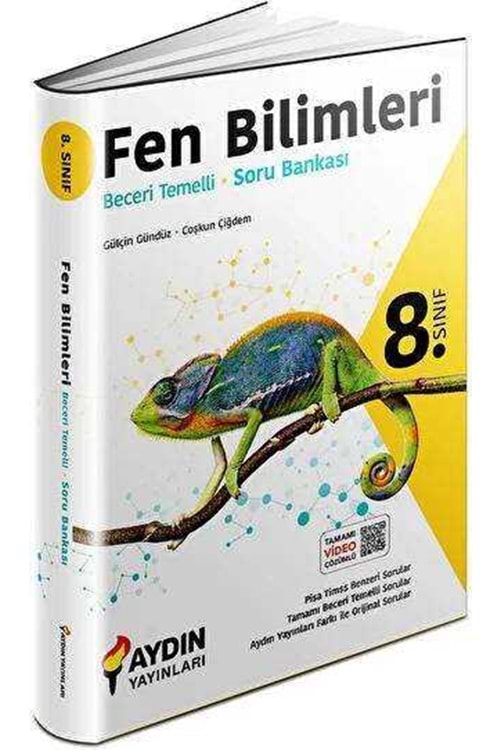 AYDIN 8.SINIF FEN BİLİMLERİ BECERİ TEMELLİ SORU BANKASI