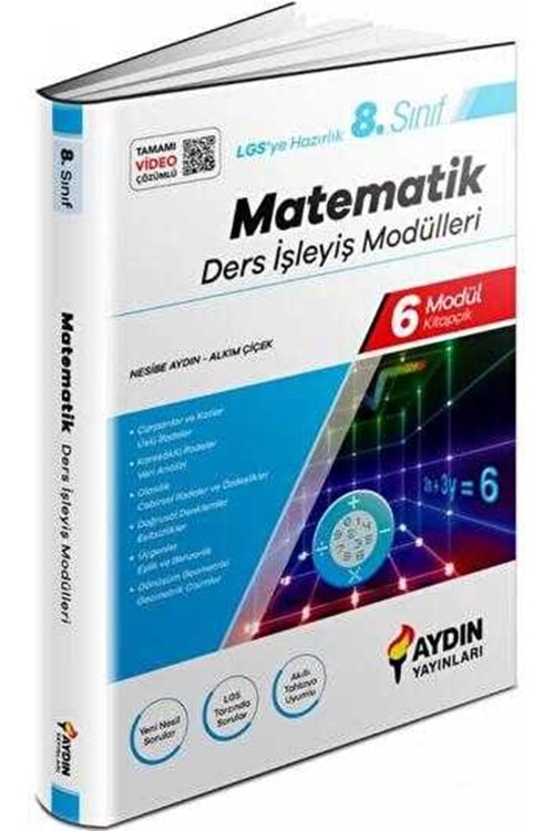 MİRAY 8.SINIF AYDIN MATEMATİK DERS İŞLEYİŞ MODÜLLERİ