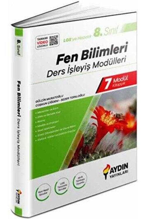 MİRAY 8.SINIF AYDIN FEN BİLİMLERİ DERS İŞLEYİŞ MODÜLLERİ