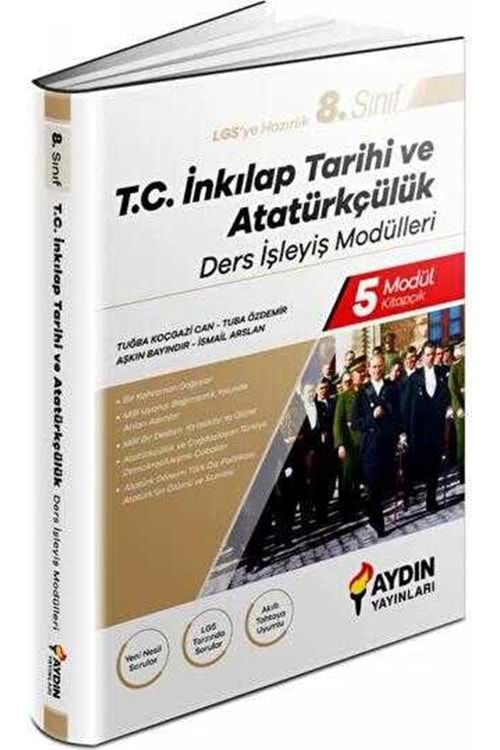 AYDIN 8.SINIF T.C. İNKILAP TARİHİ VE ATATÜRKÇÜLÜK DERS İŞLEYİŞ MODÜLLERİ