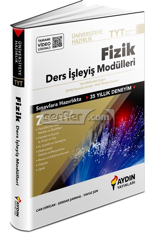 AYDIN ÜNİVERSİTEYE HAZIRLIK TYT FİZİK DERS İŞLEYİŞ MODÜLLERİ (KAMPANYALI ÜRÜN)