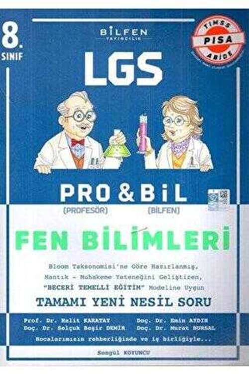 BİLFEN 8.SINIF FEN 8 PRO&BIL SORU BANKASI