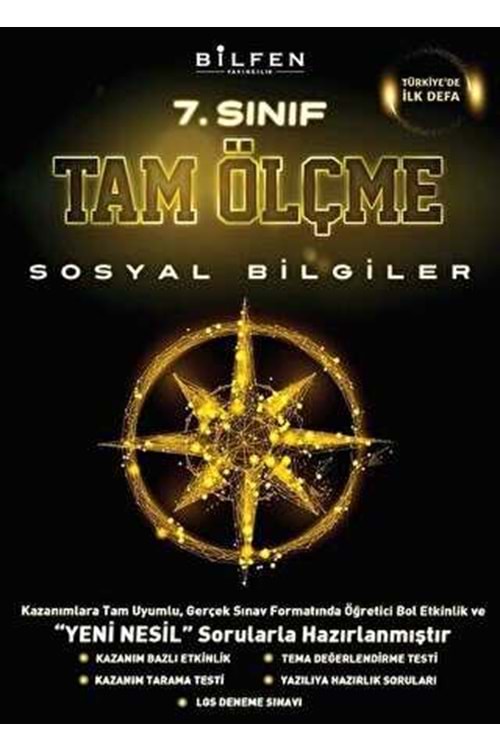 BİLFEN 7.SINIF SOSYAL BİLGİLER TAM ÖLÇME YENİ