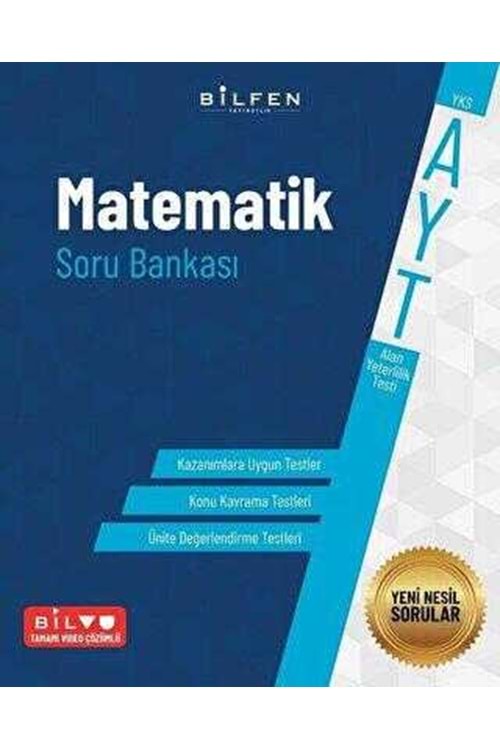 BİLFEN 12.SINIF AYT MATEMATİK SORU BANKASI