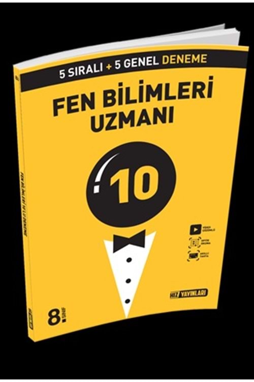 HIZ 8.SINIF FEN BİLİMLERİ UZMAN DENEME 10 LU 24-25