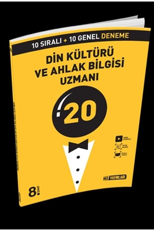 HIZ 8.SINIF DİN KÜLTÜRÜ VE AHLAK BİLGİSİ UZMAN DENEME 20 Lİ 24-25