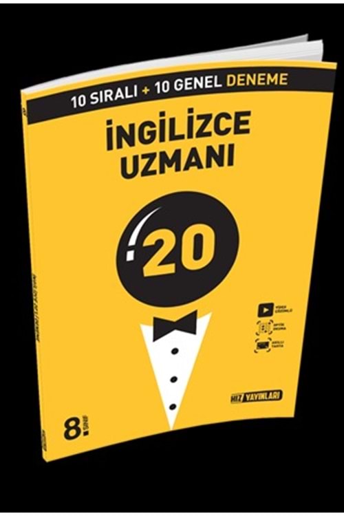 HIZ 8.SINIF LGS İNGİLİZCE UZMAN DENEME 20 Lİ HO 23-24