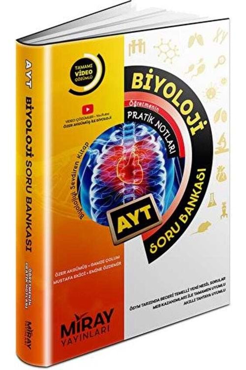 MİRAY AYT BİYOLOJİ SORU BANKASI