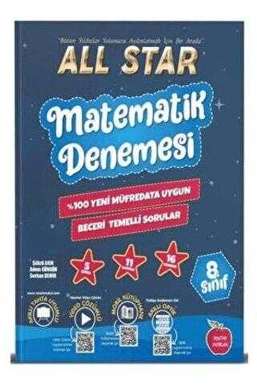 NEWTON 8.SINIF ALL STAR BRANŞ MATEMATİK DENEMELERİ 2021-2022