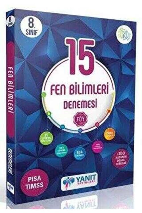 YANIT 8.SINIF 15 FEN BİL. DENEMESİ VİDEO ÇÖZÜMLÜ